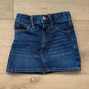 Old Navy Girls Denim Skirt - Dark Blue